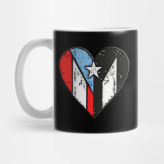 Puerto Rican Flags | Boricua Heart, Puerto Rico by SoLunAgua